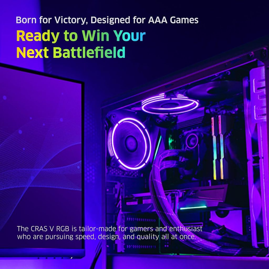 RAM KLEVV CRAS V RGB DDR5 Gaming OC Memory - 32GB (16GBx2) 48GB (24GBx2) 64GB (32GBx2) 6000MHz