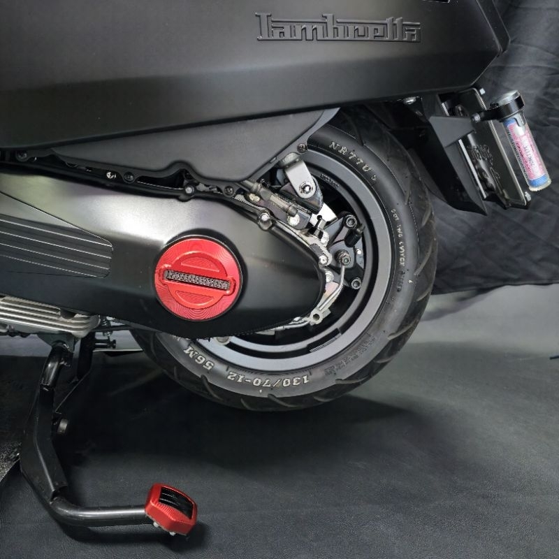 [พร้อมส่ง🇹🇭] Lambretta X300 X200 ตีนเป็ด แป้นเหยียบแป้นขยายขาตั้งคู่ อุดรูกระจกทรงโมเดิร์น