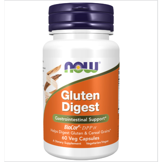 NOW Gluten Digest Enzymes 60 Capsules [2959]