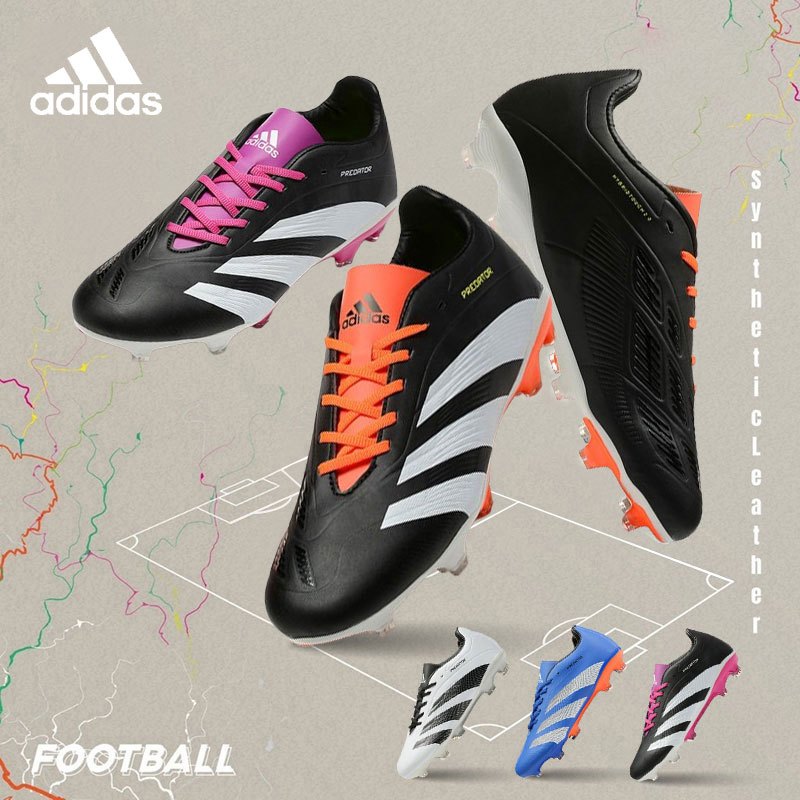 Adidas Soccer Shoes รองเท้าสตั๊ด เด็ก/ผู้ใหญ่ รองเท้าฟุดบอล รองเท้าสตาร์ท size: 40~45