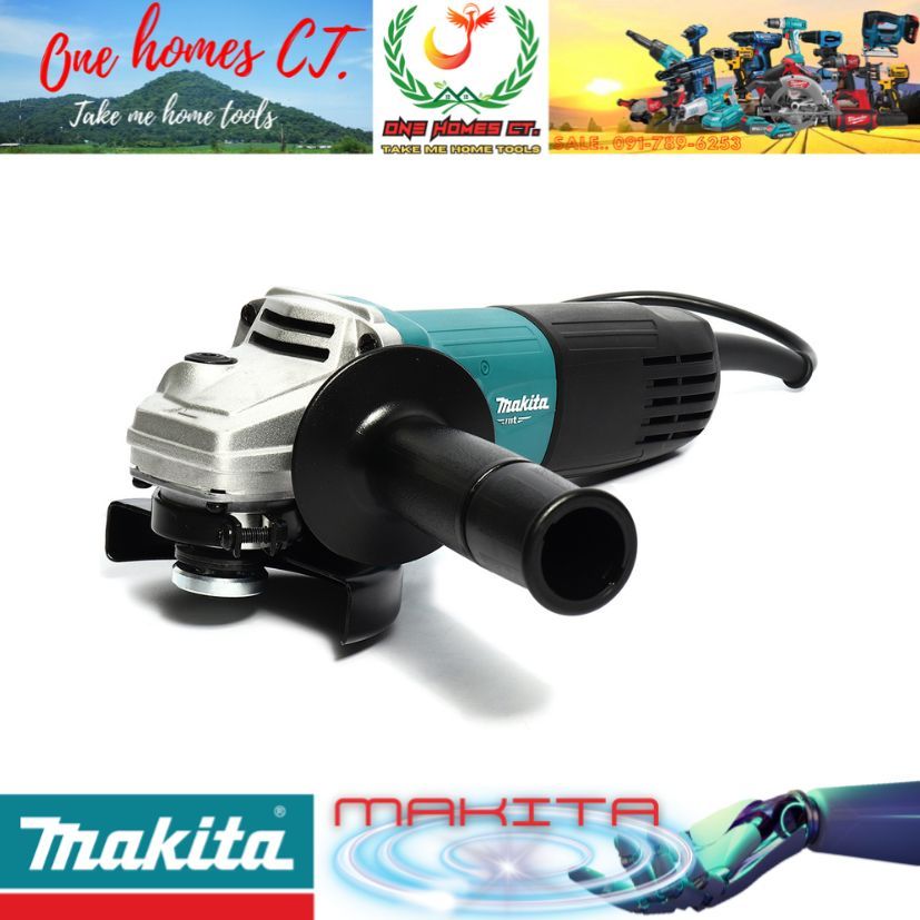 MAKITA รุ่น M9506B เครื่องเจียรไฟฟ้า 4 นิ้ว 720 วัตต์ # ออก..ใบเสร็จ-ใบกำกับภาษี..ได้ครับ..