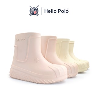 Hello Polo รองเท้าบูทผู้หญิง รองเท้าแฟชั่น กลางแจ้ง ทนต่อการ…