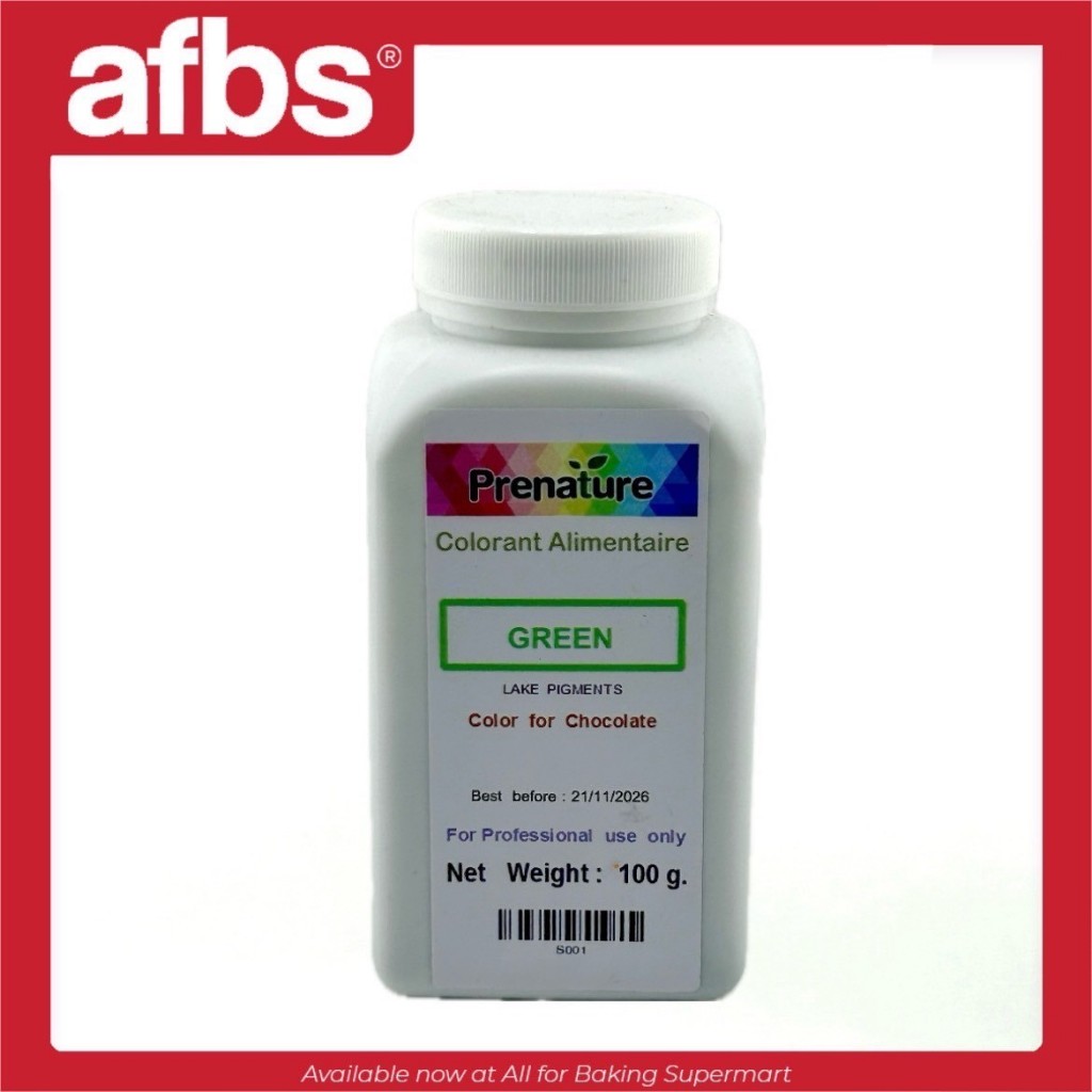 SUPERMART MISC Color powder เขียว (001) 100 กรัม #1111023