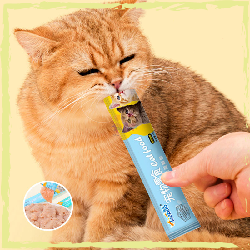ขนมเเมวเลีย 15g มีให้เลือก5รส cat snack stick 15g อาหารแมว cat ขนมแมวเลีย แมวเลีย อาหารแมวเลีย ขนมแมวเลีย - รูปที่ 4