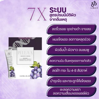 ✨สูตรคุณหมอ✨คอลลาเจน 7 ระบบ จบทุกปัญหา ฝ้า สิว ผิว ผม ไขข้อ ริ้วรอย หน้าเด็ก- wellmed ของแท้ส่งตรงจากบริษัท