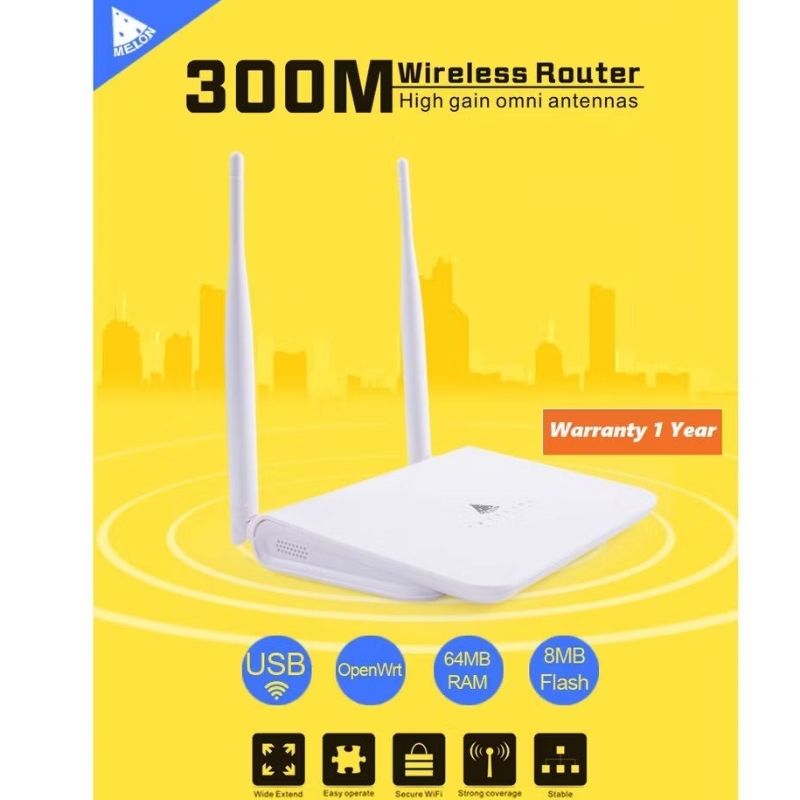 Router Wifi Repeater 300Mbps 2.4GHz Wireless Routers Repeater Support External Wifi usb adapter With Chipset RT307