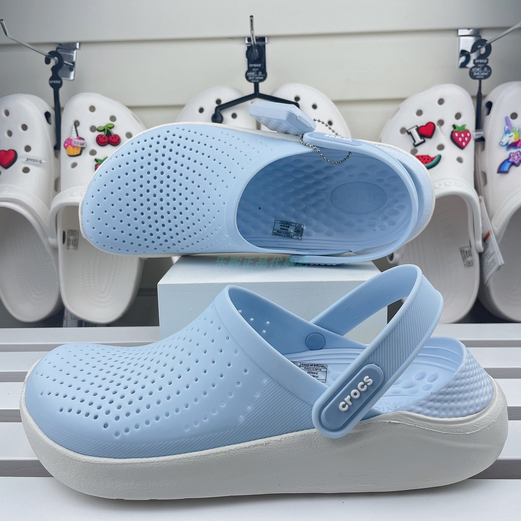 พร้อมส่ง!! Crocs แท้ LiteRide Clog รองเท้าแตะ รองเท้าลำลองผู้หญิง ถูกกว่าshop