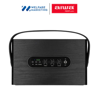 [ผ่อน 0%] AIWA Retro Plus Bluetooth Speaker ลำโพงบลูทูธพกพา BASS++