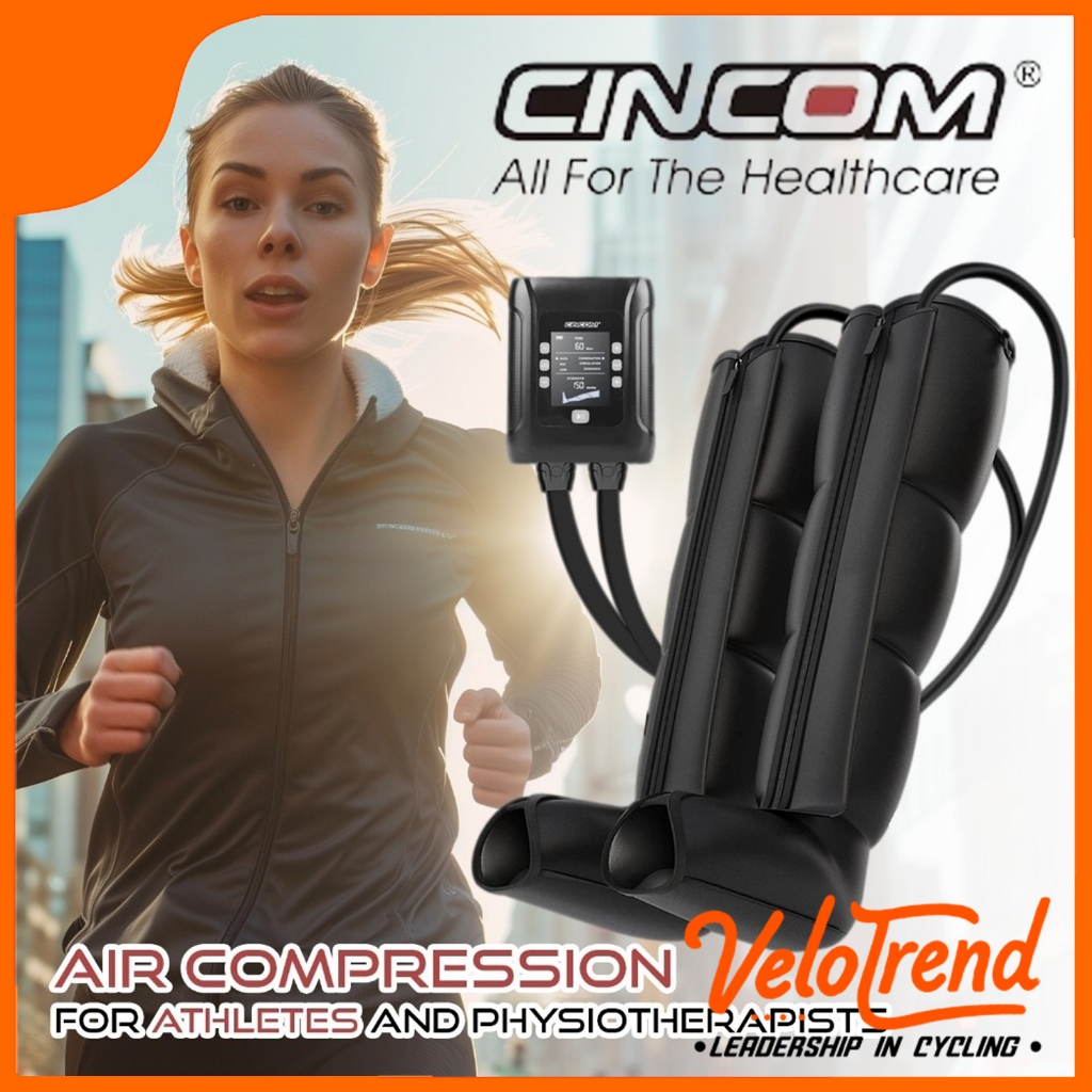 Cincom Air Massager Compression รับประกัน Cincom 1ปี เครื่องนวดขา แบบ ใช้ลมนวด เกรด นักกีฬา และใช้งา