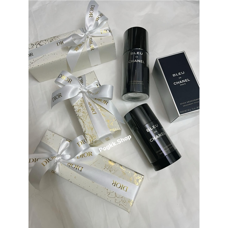 ✨โรลออล,สเปย์ ระงับกลิ่นกาย✨ Dior Sauvage Deodorant,Bleu De Chanel Deodorant ห่อของขวัญ+ถุงแบรนด์ ป้าย สคบ.ไทย นะคะ
