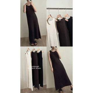 FADTHINGS - sourdough soft knit (maxi) dress ☕️