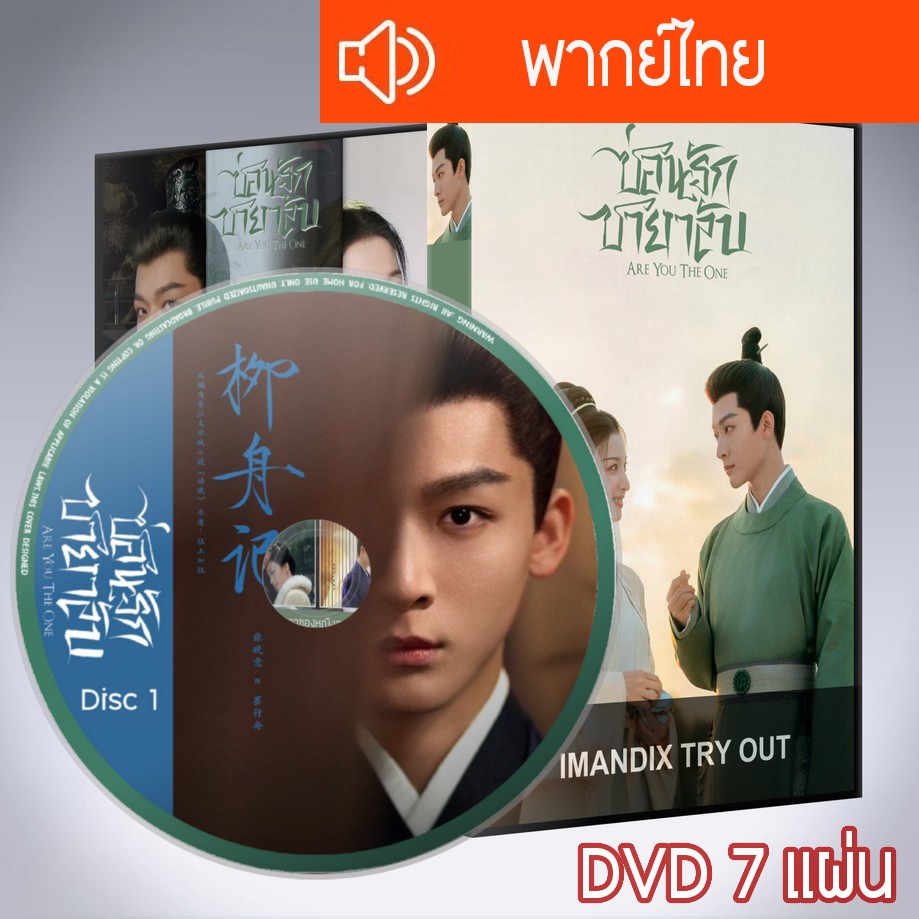ซีรี่ส์จีน ซ่อนรักชายาลับ Are You the One DVD 7 แผ่น พากย์ไทย