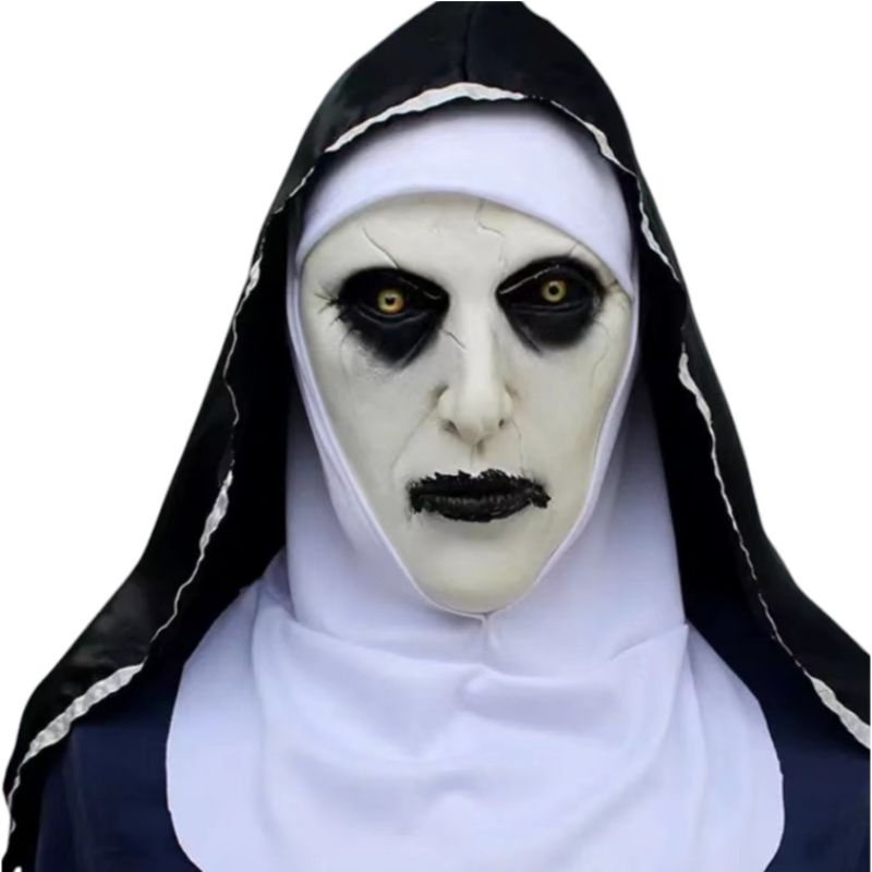 พร้อมส่ง​ หน้ากาก​​ผี​ แม่ชี​ Nun Ghost Mask