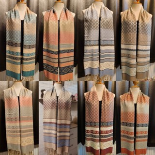 3.โปรลดรับปีเสือ/ผ้าทอเมืองบุรีรัมย์  ผ้าพันคอ ผ้าคลุม เนื้อ…