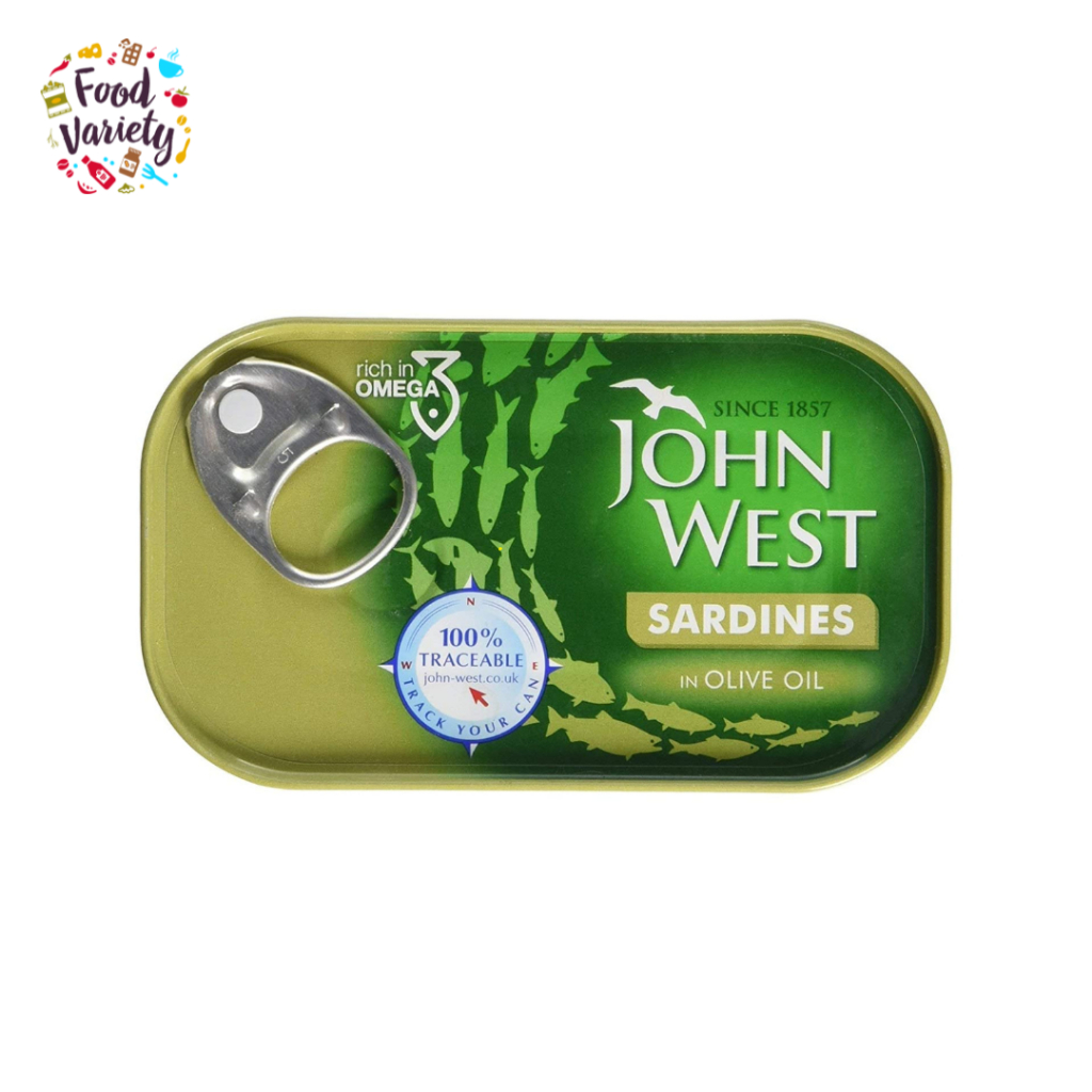 John West Sardines in Olive Oil 120g John West ปลาซาร์ดีนในน้ำมันมะกอก 120g