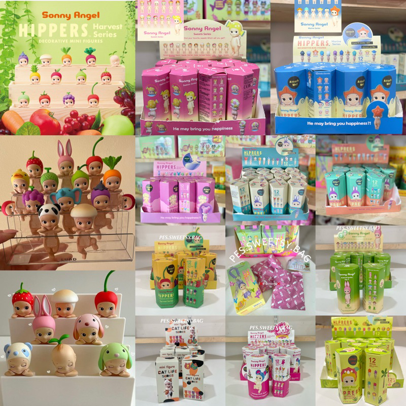 Sonny angel จุ่มตุ๊กตาผลไม้ สัตว์ เกาะโทรศัพท์งานเทียบ พร้อมส่งในไทย ต้องการซื้อยกboxทักแชท