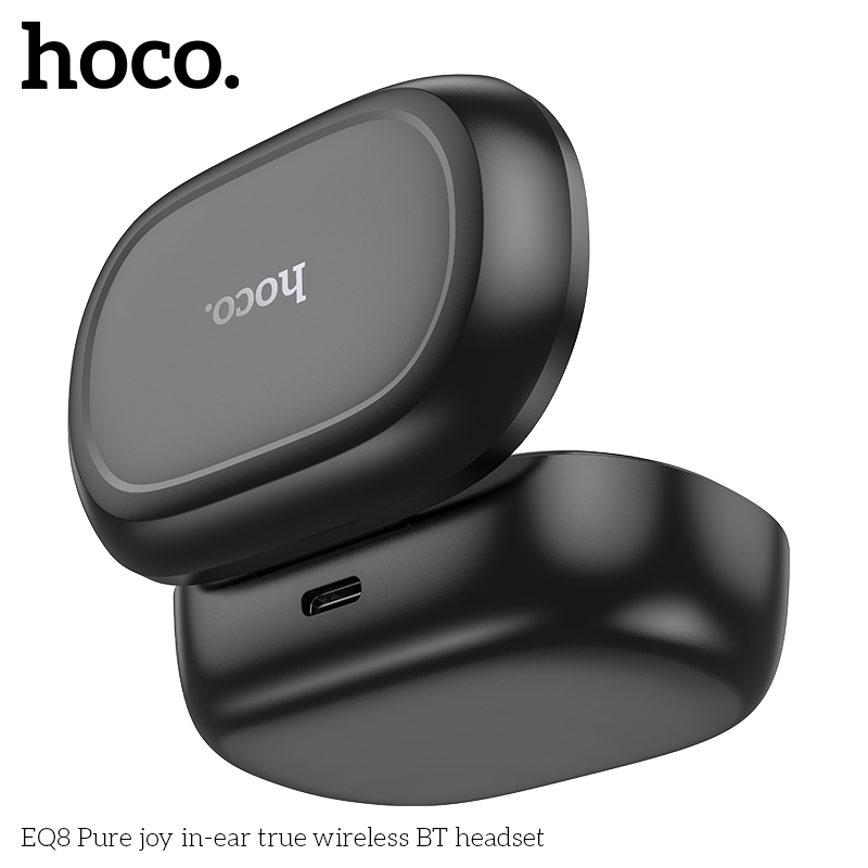 HOCO EQ8 หูฟังไร้สาย  TWS แบต 7 ชม. มีจอ LED บอกแบต ไมค์ในตัว เสียงดีเบสแน่น หูฟังบลูทูธ 5.3 hc3