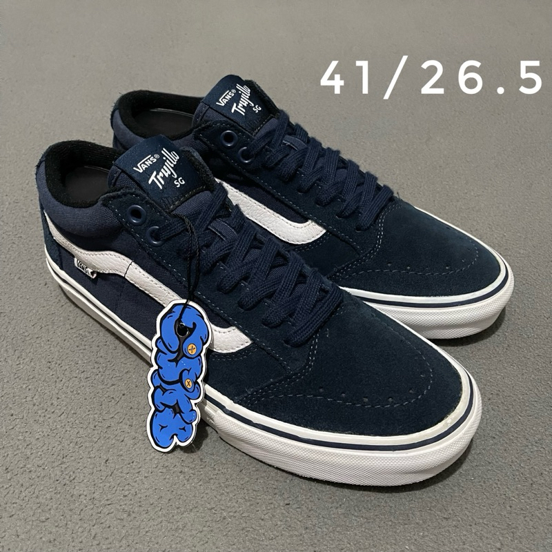 Vans TnT SG Navy PRO Size 8.5/41/26.5cm.#casualsk8 #รองเท้ามือสองของแท้