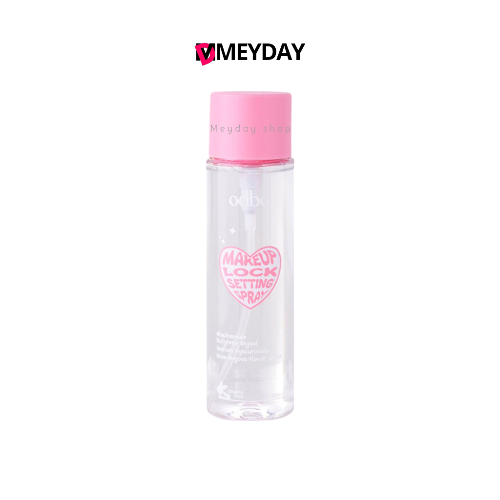 (ODX06) ODBO Makeup Lock Setting Spray โอดีบีโอ สเปรย์สำหรับเซ็ตเมคอัพ สูตรบางเบา 100 g.