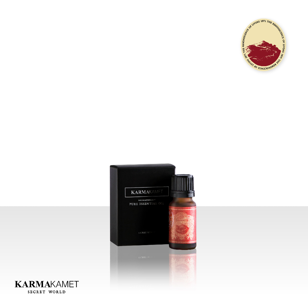KARMAKAMET | Aromatherapy Pure Essential Oil / Single | คามาคาเมต น้ำมันหอมระเหย บ้านหอม ปรับอากาศ ผ่อนคลาย โยคะ