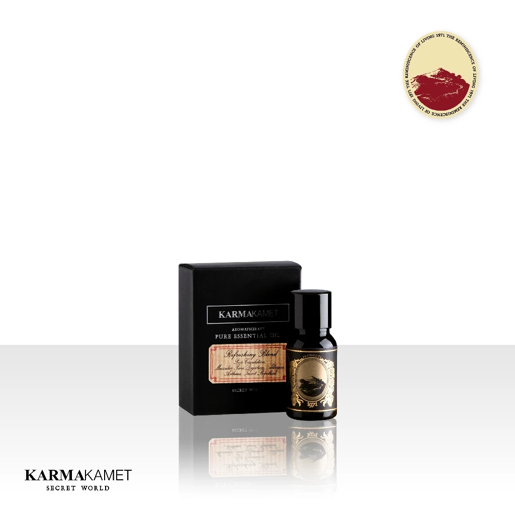 KARMAKAMET | Aromatherapy Pure Essential Oil / Blended | คามาคาเมต น้ำมันหอมระเหย บ้านหอม ปรับอากาศ ผ่อนคลาย โยคะ