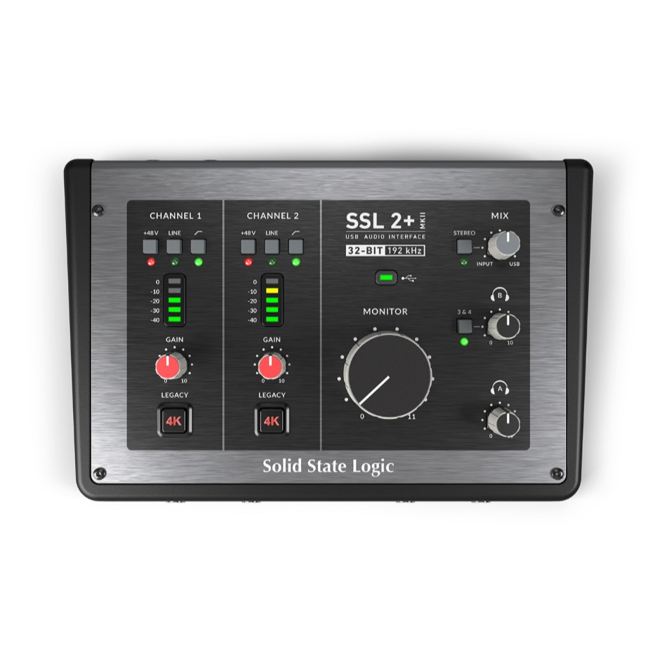 SSL 2+ MK II - 32-Bit/192kHz Audio Interface