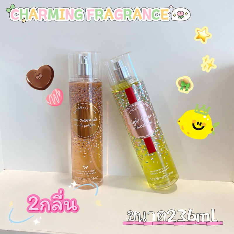 🍋น้ำหอม Victoria's Secret Bath & Body Works Fragrance Mist กลิ่น Winter Candy Apple236ML