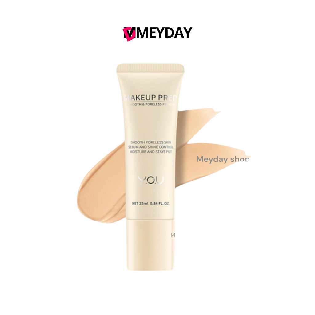 You วาย.โอ.ยู ไพร์เมอร์ เบลอรูขุมขน คุมมัน Y.O.U MAKEUP PREP SMOOTH PORELESS PRIMER (ขนาด 25 ml.)