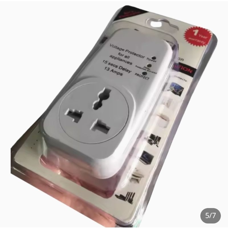 ปลั๊กป้องกันไฟกระชาก MOONFIRE กันไฟตก ใช้กับตู้แช่ ตู้เย็น ทีวีได้หมด - รูปที่ 5