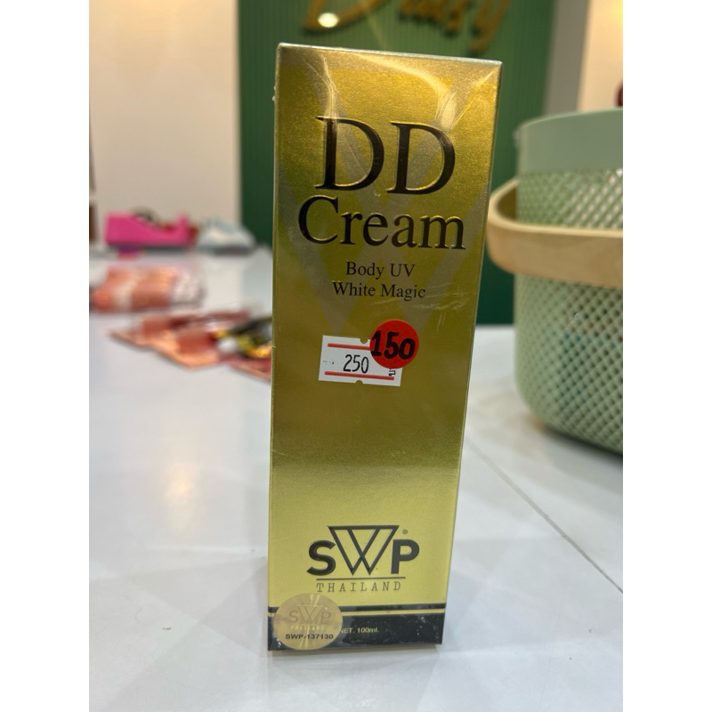 SWP DD cream โลชั่นผิวขาวทาตัว หมดอายุ 05/03/25