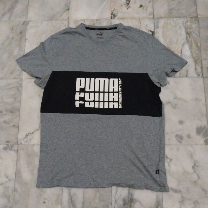 เสื้อยืดแขนสั้น แนวสปอร์ต PUMA แท้ มือสอง สภาพดี ของพร้อมส่งครับ