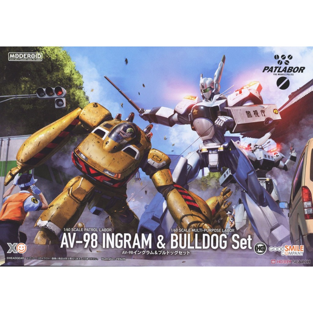 GOOD SMILE COMPANY พลาโม MODEROID AV-98 Ingram & Bulldog Set งานแท้ พร้อมส่ง