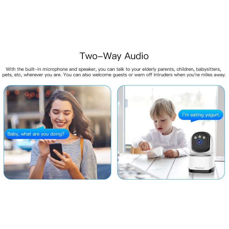 Vstarcam CS995Q ใหม่ ความละเอียด 4MP（รองรับ WiFi 5G）กล้องวงจรปิดไร้สาย Network Security Camera Full HD 2.4G/5G WiFi - รูปที่ 5