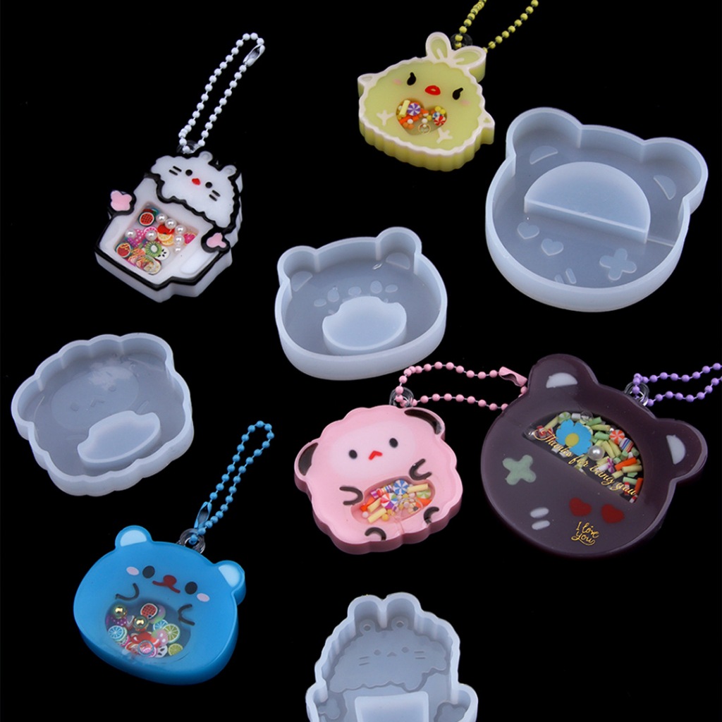 พร้อมส่ง!! Resin shaker mold แม่พิมพ์ซิลิโคน shaker เรซิ่นเขย่า แม่พิมพ์เรซิ่น (04DY001)