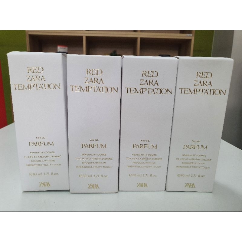 ✅️แพกเกจใหม่✅️น้ำหอม Zara red temptation 80 ml. หิ้วจากช๊อปนอก