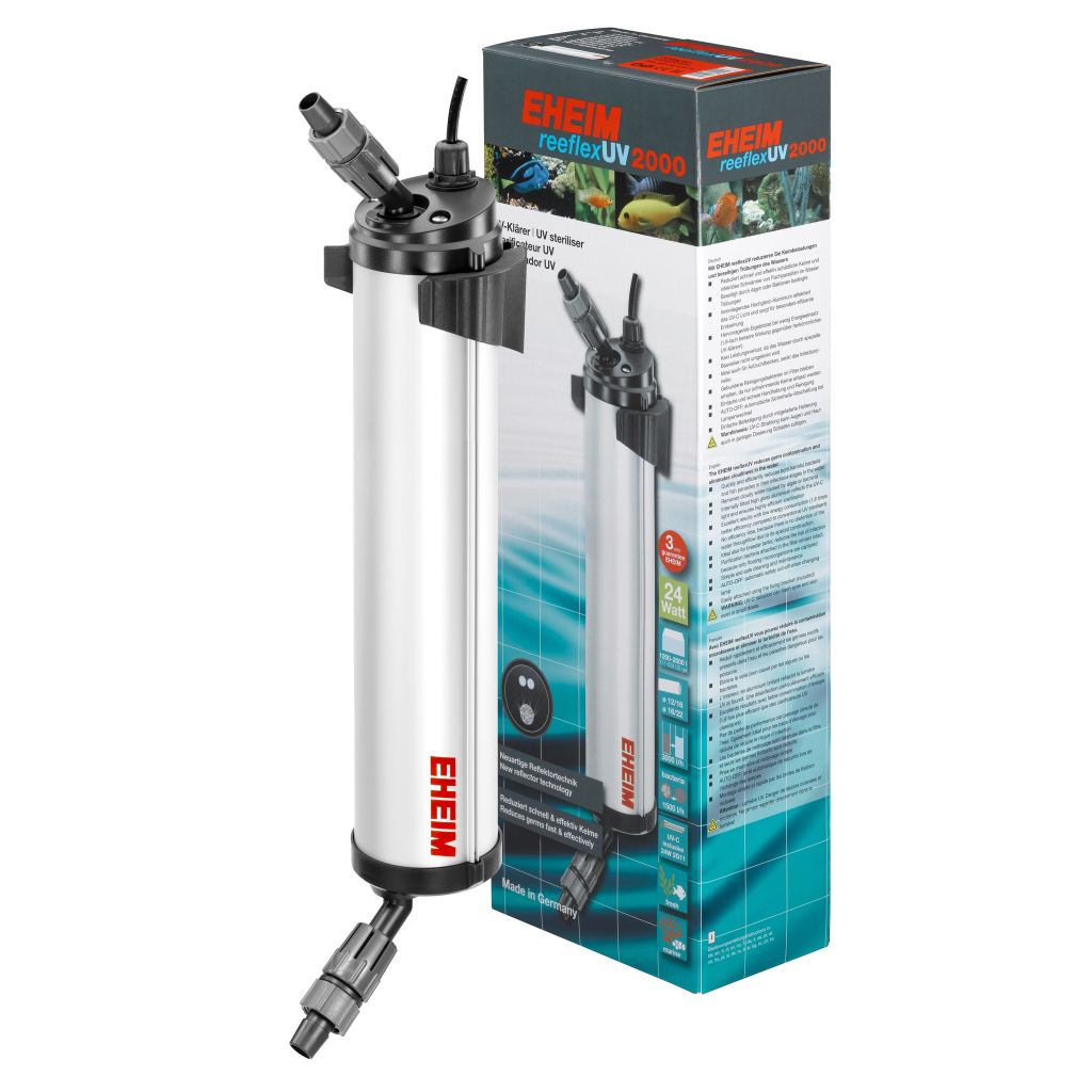 EHEIM Reeflex UV กรองยูวี ฆ่าเชื้อโรค และ สาหร่ายเซลล์เดียว แก้ปัญหาน้ำเขียว