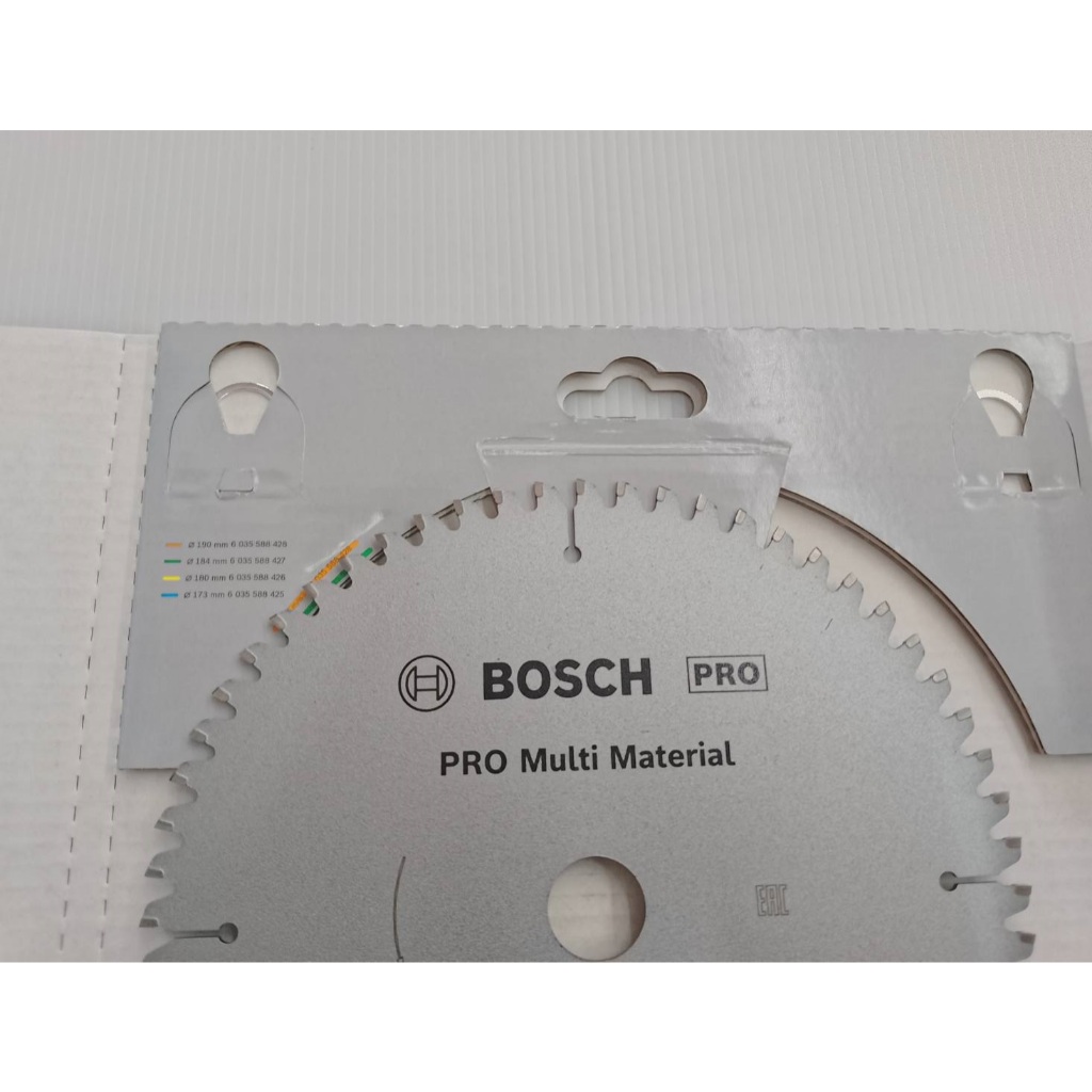BOSCH ใบเลื่อยวงเดือน 7 นิ้ว 60 ฟัน รุ่น MULTI MATERIAL รูปที่ 4