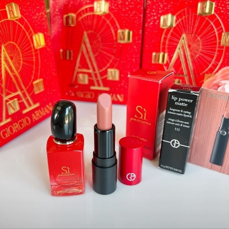 Set Perfume & Lip ( Si Passione)