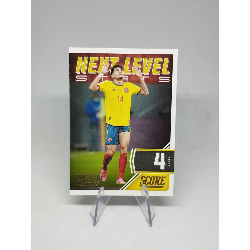 การ์ดบอล Panini WorldCup Colombia Score FIFA Soccer Cards 2021-22