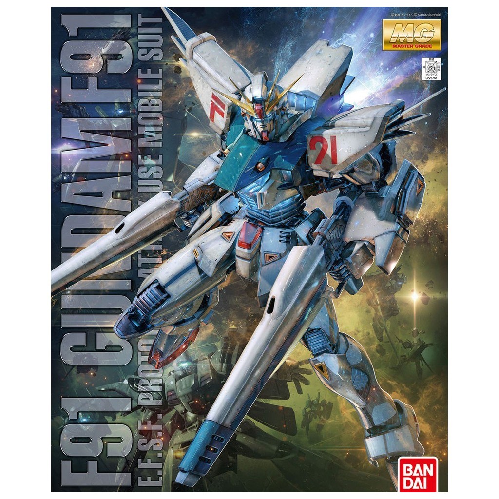 BANDAI MG F91 GUNDAM F91 Ver.2.0 1/100 สินค้าใหม่ ของแท้