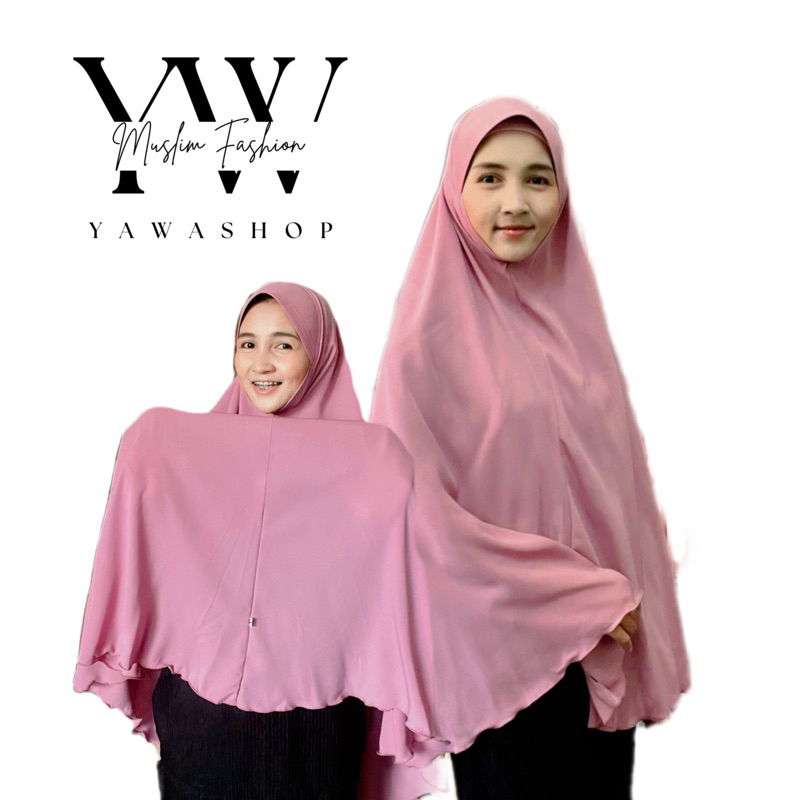 ผ้าคลุมกุลลียะห์มีคางผ้าคริสตัลไทเกอร์เกรดA+ใส่สบาย