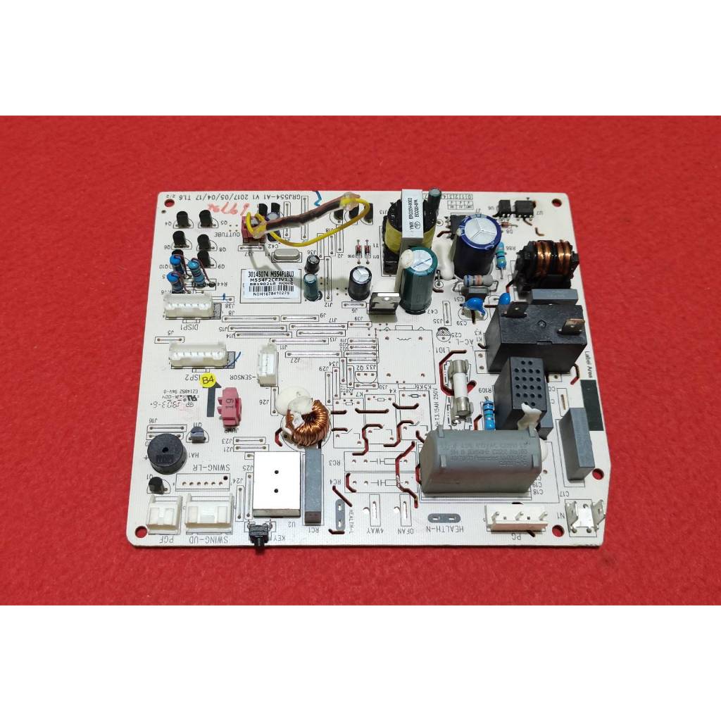 บอร์ด​แอร์​คอยล์​เย็น​ยี่ห้อ​TRANE​เทรน​พาร์ท​ที่​ใช้​งาน​GRJ554-A1-V1​/M554F2CEJV1.3(แท้​ถอด)