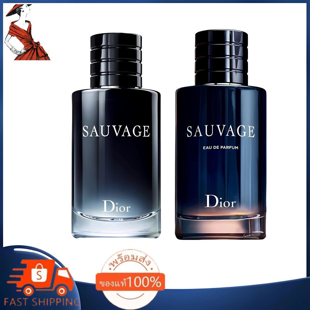 🚛พร้อมส่ง🚛Dior Sauvage EDP/EDT parfum 100ML Dior Perfume น้ำหอมดิออร์สำหรับผู้ชาย