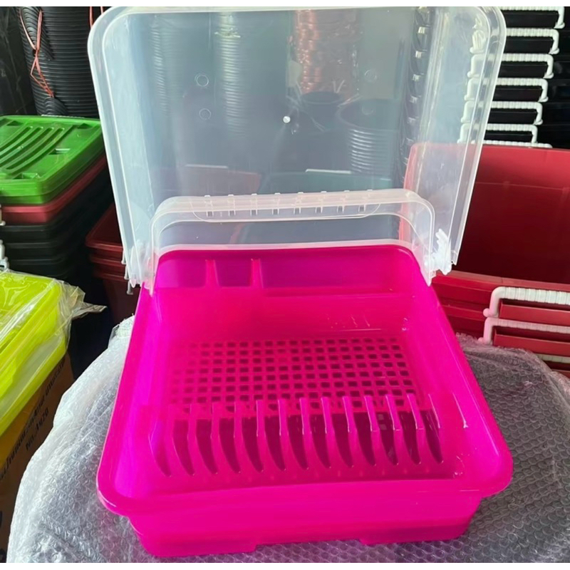 ชุดคว่ำจานใหญ่ มีถาดรองน้ำ ถาดวางจาน ถาดวางจาน ถาดวางจาน - รูปที่ 4