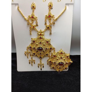 เครื่องประดับชุดไทยใช้ได้ทั้งเด็กและผู้ใหญ่ลายสวยๆ