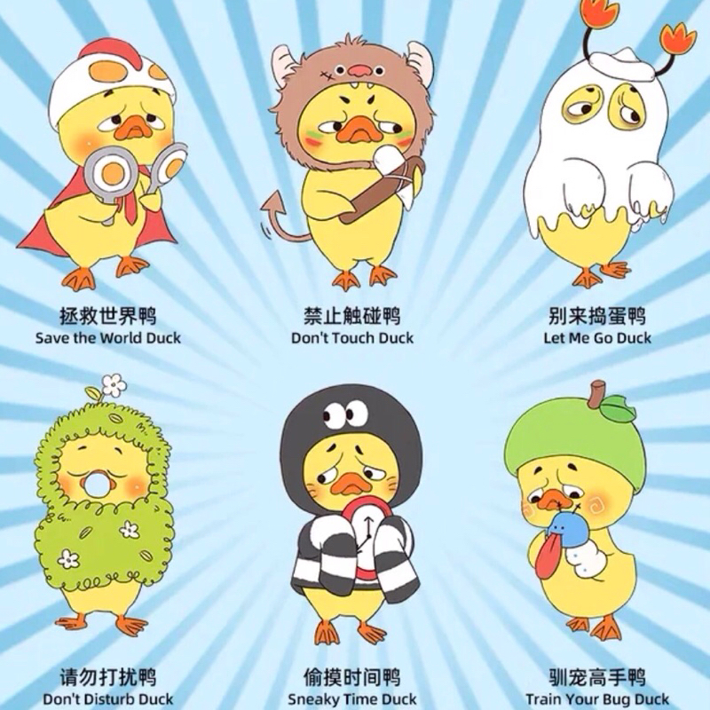 พร้อมส่ง upset duck เป็นหน้าบูด v.3