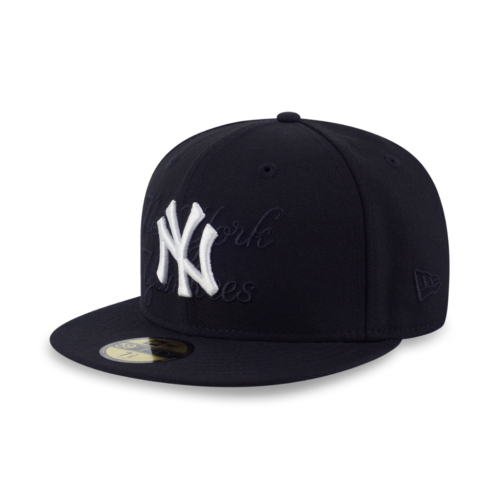 New Era หมวกรุ่น New York Yankees Tonal Script 59FIFTY Cap