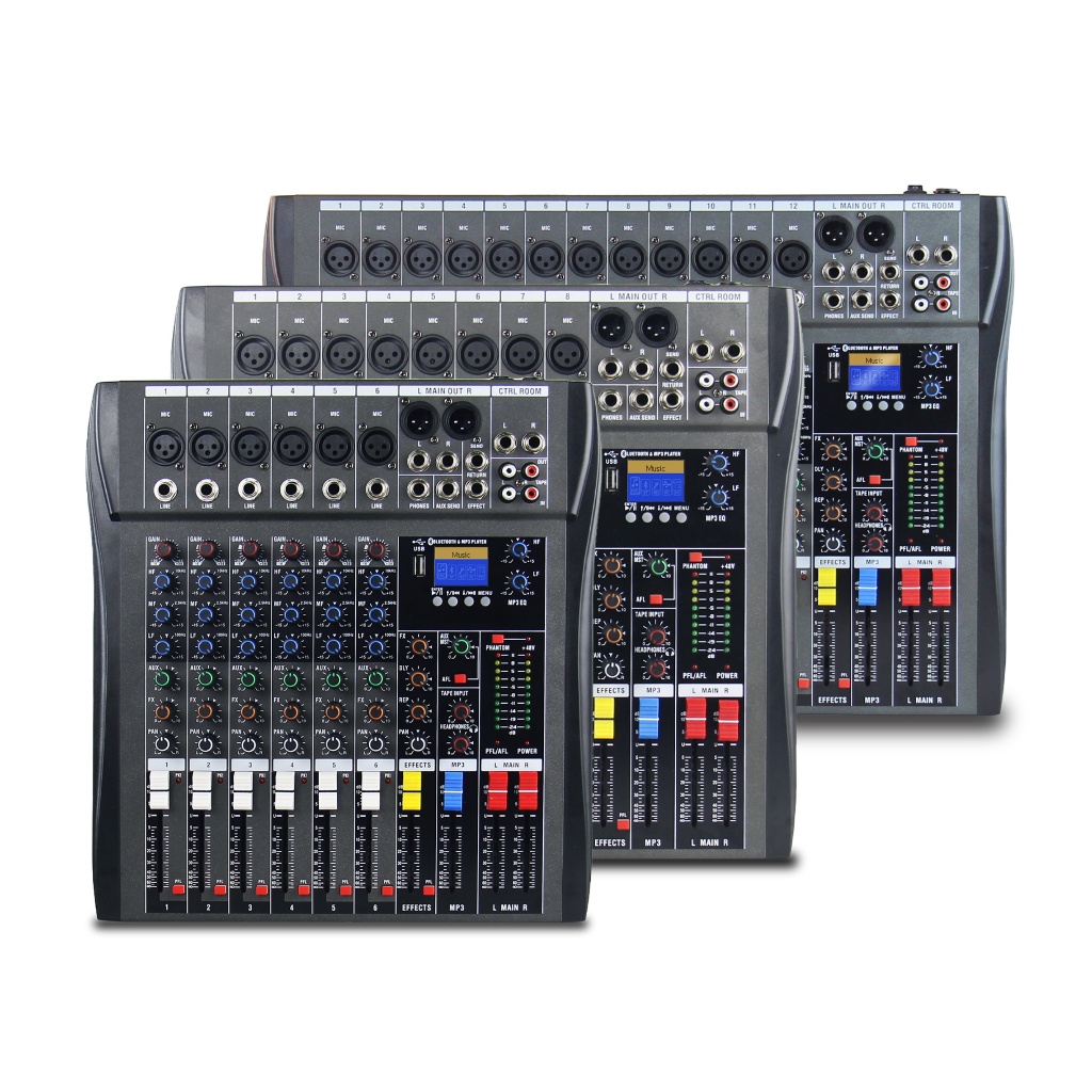 YAMAHA CT-60S CT-80S CT-120S Series Stereo Mixer 6 8 12 Channel Bluetooth USB MP3 Audio Mixer