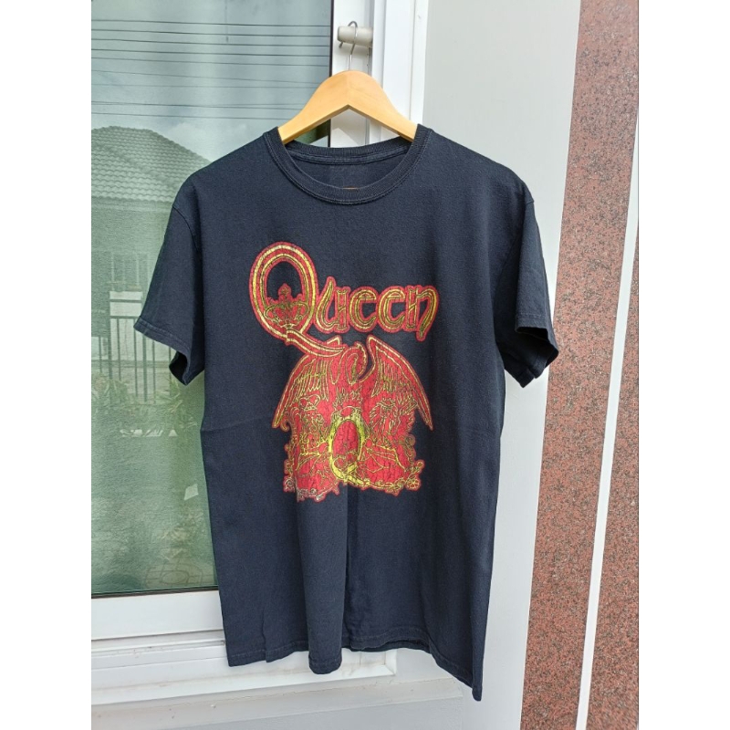 เสื้อวงมือสอง เสื้อวง QUEEN size M มือ2