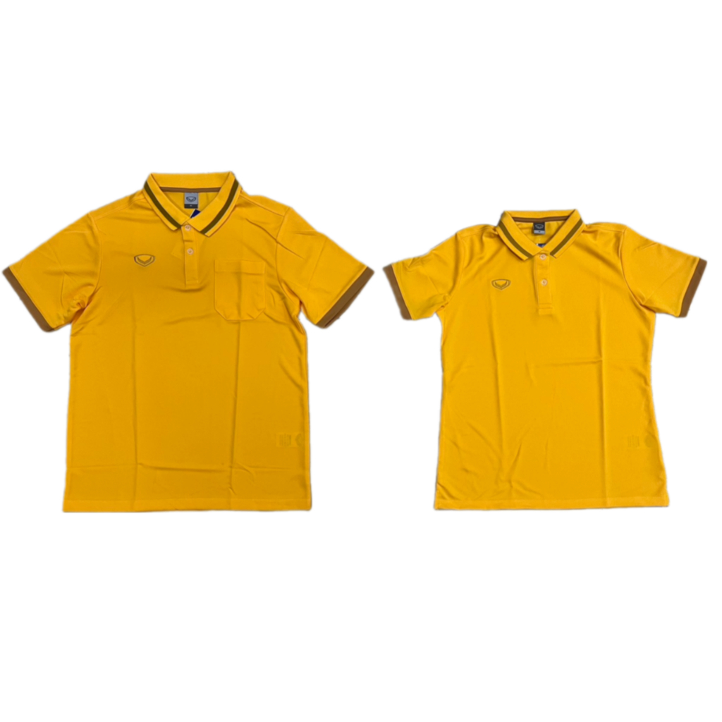 เสื้อโปโลแกรนด์สปอร์ต รหัสสินค้า : 012585 ,012785 (สีเหลือง ทอง)